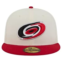 NHL Carolina Hurricanes Chrome Two-Toned 59FIFTY Fitted Hat