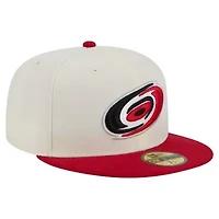 NHL Carolina Hurricanes Chrome Two-Toned 59FIFTY Fitted Hat