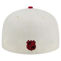 NHL Carolina Hurricanes Chrome Two-Toned 59FIFTY Fitted Hat