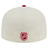 NHL Detroit Wings Chrome Two-Toned 59FIFTY Fitted Hat