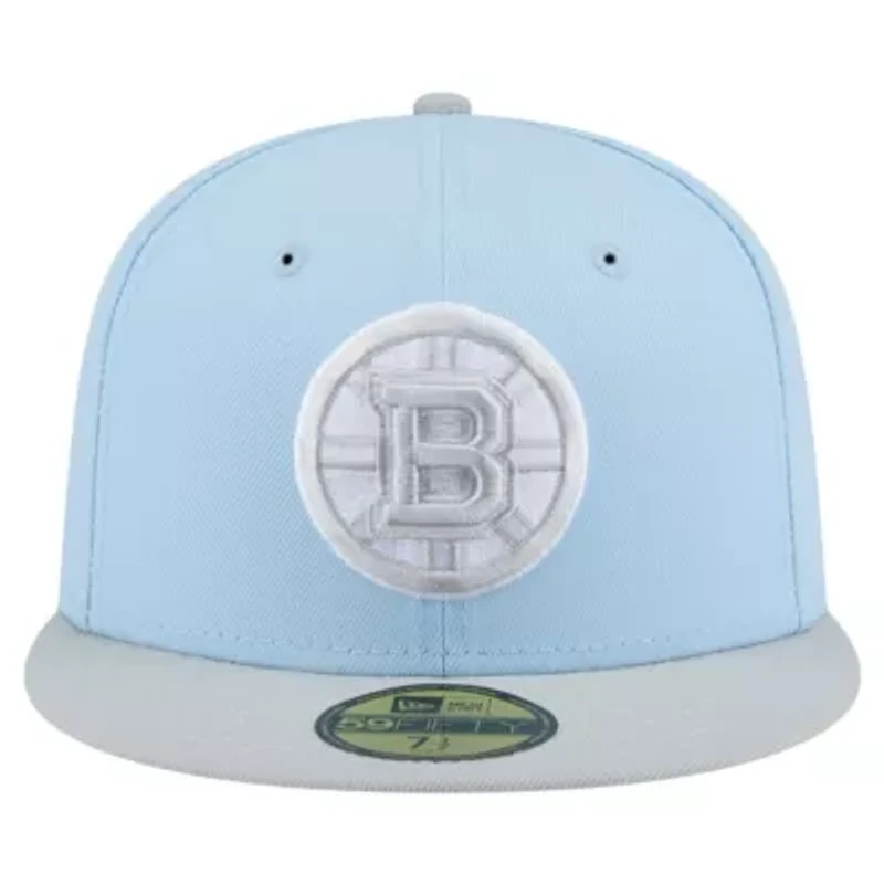 NHL Light Blue/Gray Color Pack Two-Tone 59FIFTY Fitted Hat