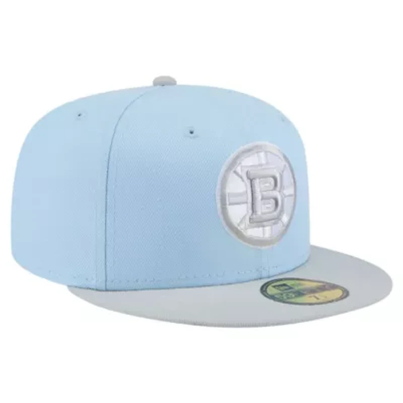 NHL Light Blue/Gray Color Pack Two-Tone 59FIFTY Fitted Hat