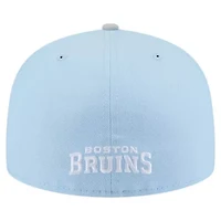 NHL Light Blue/Gray Color Pack Two-Tone 59FIFTY Fitted Hat