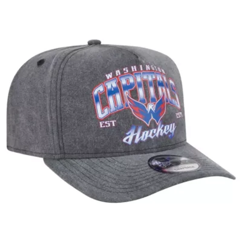 NHL Washington Capitals Throwback Washed A-Frame Pre-Curved 9FIFTY Snapback Hat