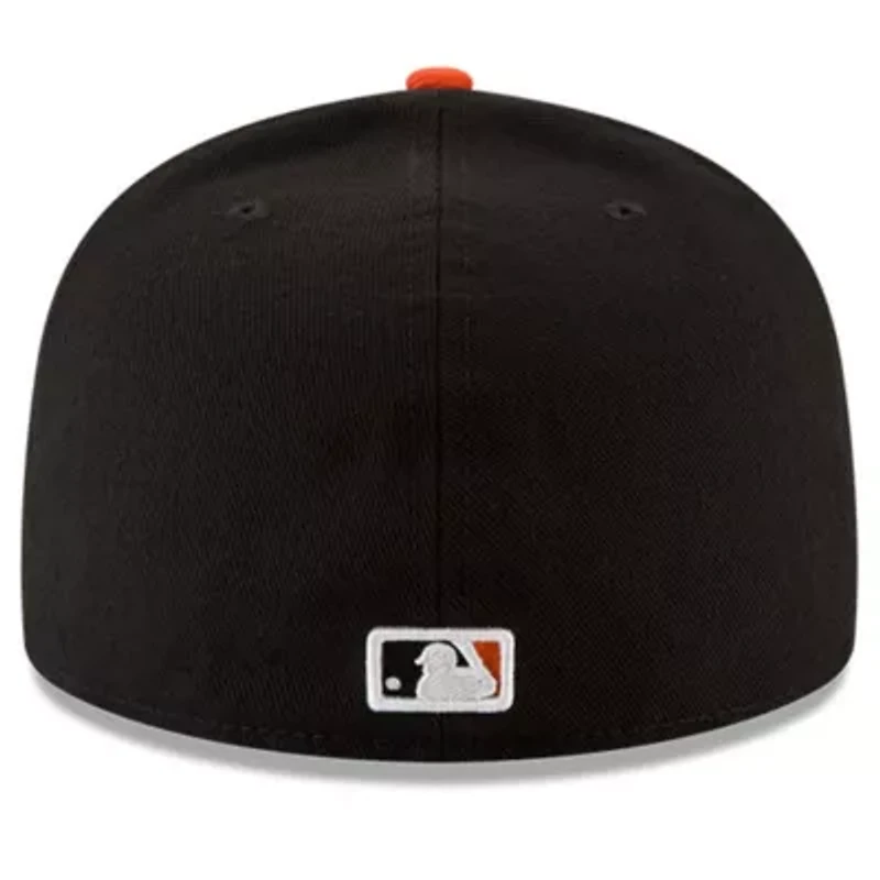 MLB White/Orange Baltimore Orioles National Baseball Hall of Fame 59FIFTY Fitted Hat