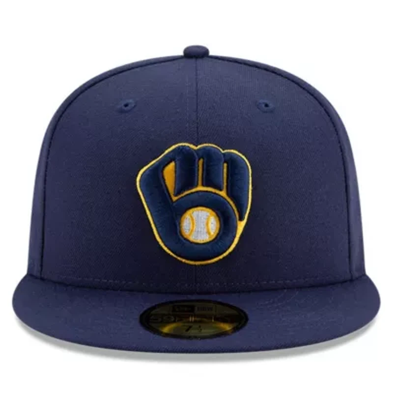 MLB Milwaukee Brewers National Baseball Hall of Fame 59FIFTY Fitted Hat