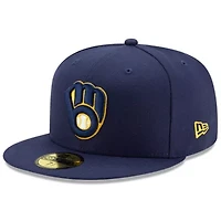 MLB Milwaukee Brewers National Baseball Hall of Fame 59FIFTY Fitted Hat