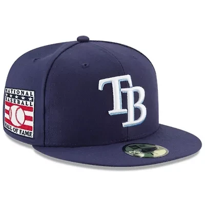 MLB Tampa Bay Rays National Baseball Hall of Fame 59FIFTY Fitted Hat