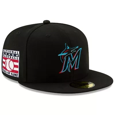 MLB Miami Marlins National Baseball Hall of Fame 59FIFTY Fitted Hat