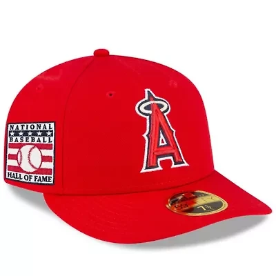 MLB Los Angeles Angels National Baseball Hall of Fame Low 59FIFTY Fitted Hat