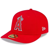 MLB Los Angeles Angels National Baseball Hall of Fame Low 59FIFTY Fitted Hat