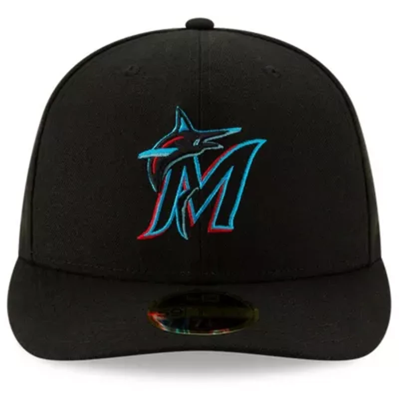 MLB Miami Marlins National Baseball Hall of Fame Low 59FIFTY Fitted Hat