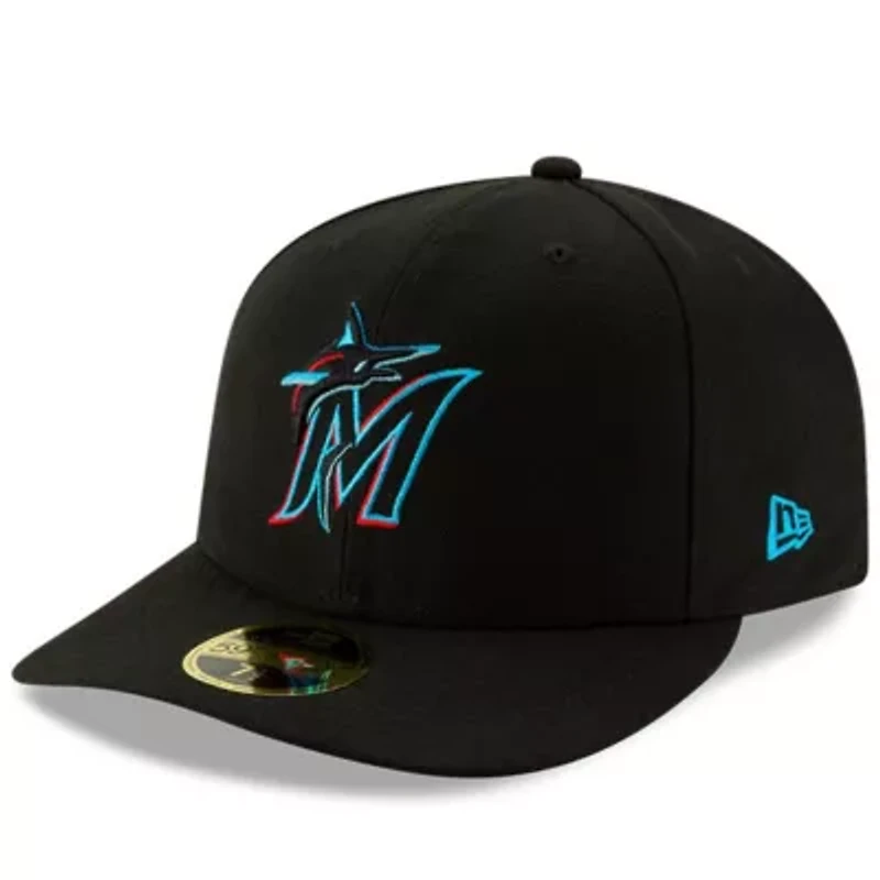 MLB Miami Marlins National Baseball Hall of Fame Low 59FIFTY Fitted Hat