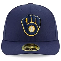 MLB Milwaukee Brewers National Baseball Hall of Fame Low 59FIFTY Fitted Hat