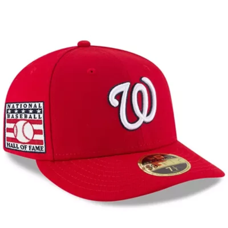 MLB Washington Nationals National Baseball Hall of Fame Low 59FIFTY Fitted Hat