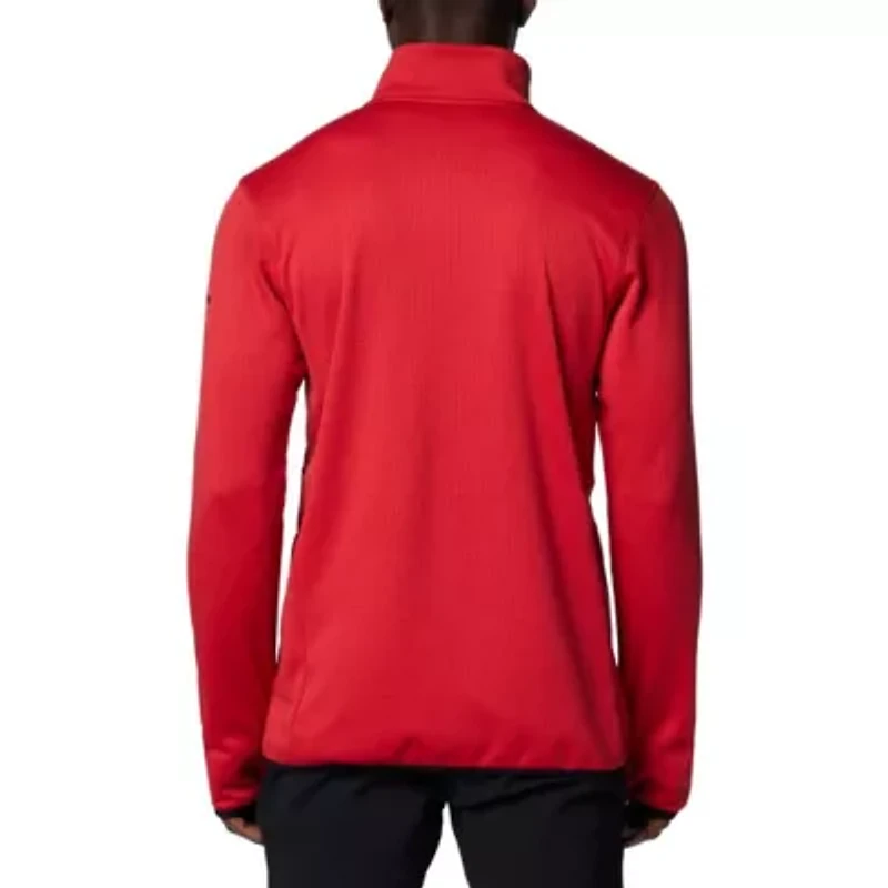 NCAA Georgia Bulldogs Park View Grid Fleece Omni-Wick Half-Zip Jacket
