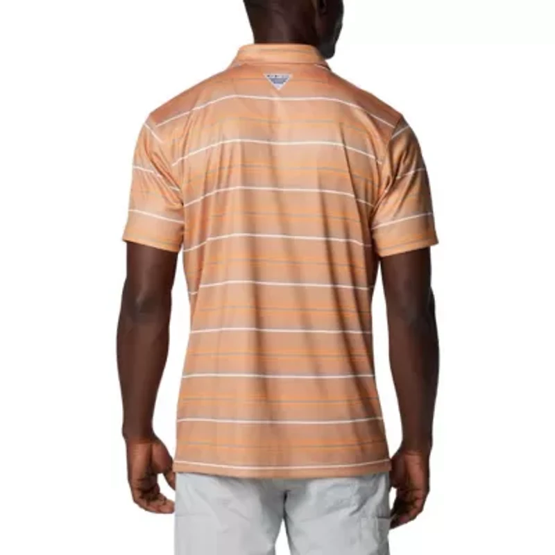 NCAA Tennessee Volunteers PFG Super Terminal Tackle™ Omni-Shade™ Stripe Polo