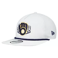 MLB Milwaukee Brewers 2025 Spring Training Palm Golfer Snapback Hat