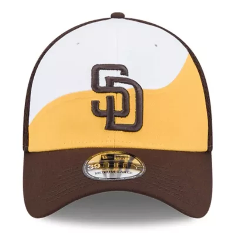 MLB Gold/Dark San Diego Padres 2025 Spring Training 39THIRTY Flex Hat