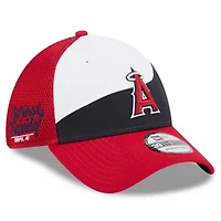 MLB White/Navy Los Angeles Angels 2025 Spring Training 39THIRTY Flex Hat