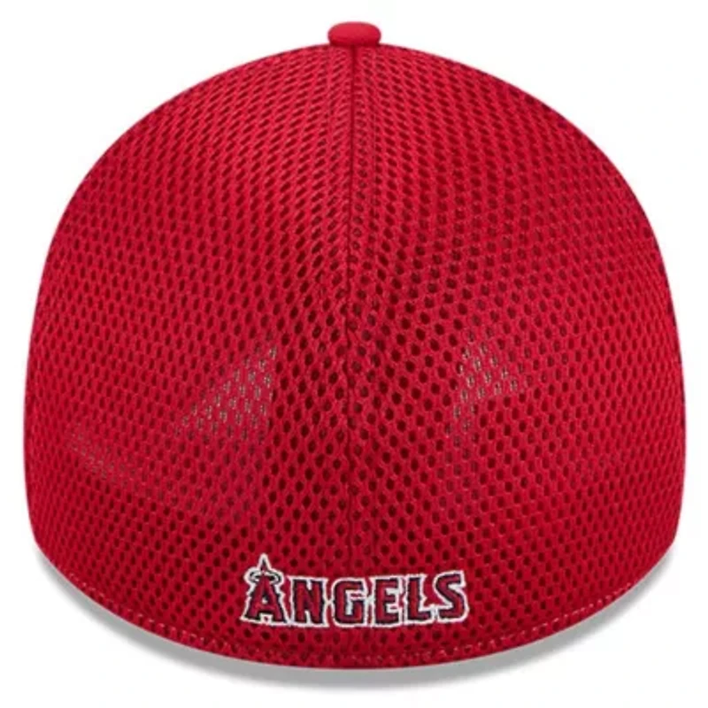 MLB White/Navy Los Angeles Angels 2025 Spring Training 39THIRTY Flex Hat