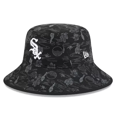 Chicago White Sox MLB 2025 Spring Training All Over Print Bucket Hat