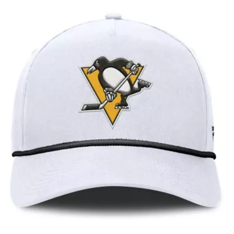 NHL Fanatics Pittsburgh Penguins Rope A-Frame Adjustable Hat