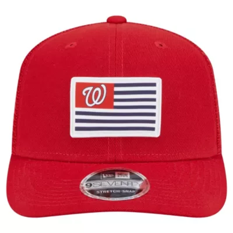 MLB Washington Nationals Flag 9SEVENTY Stretch-Snap Hat
