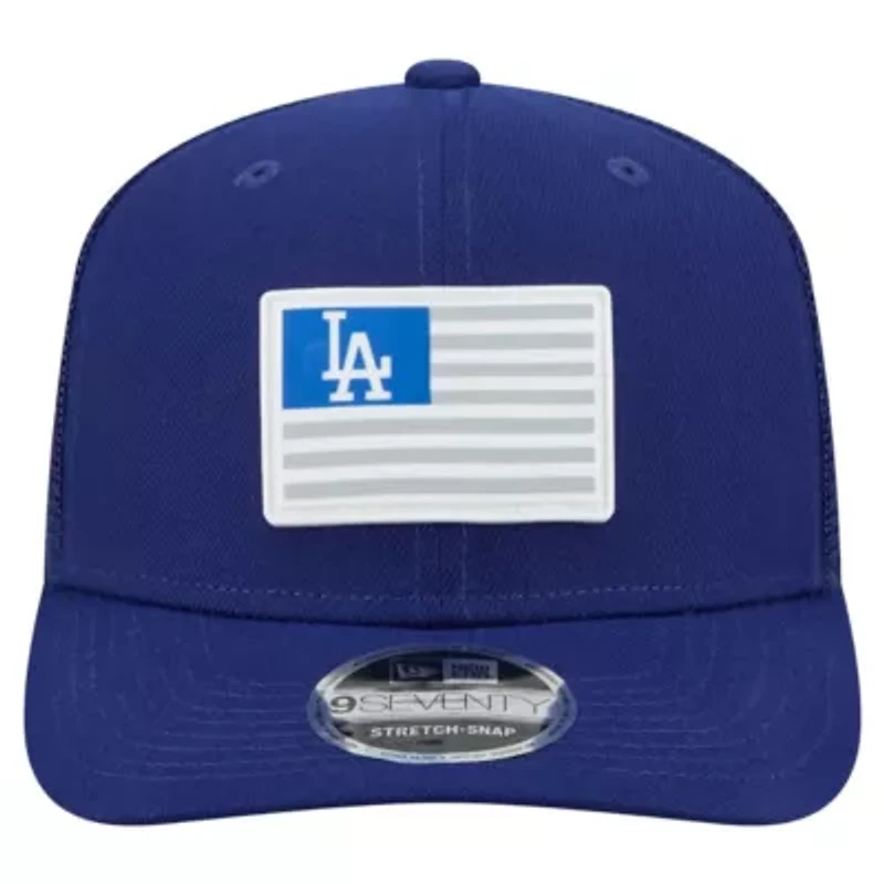 MLB Los Angeles Dodgers Flag 9SEVENTY Stretch-Snap Hat