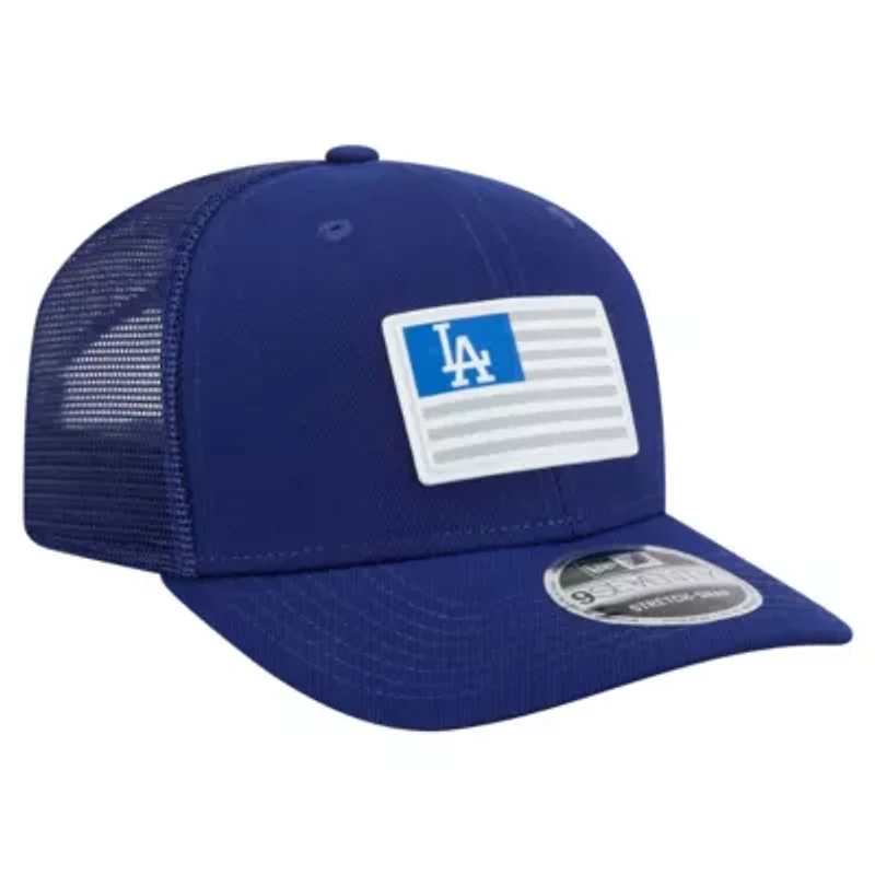 MLB Los Angeles Dodgers Flag 9SEVENTY Stretch-Snap Hat