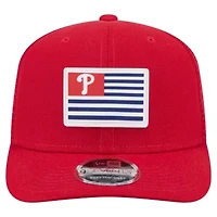 MLB Philadelphia Phillies Flag 9SEVENTY Stretch-Snap Hat