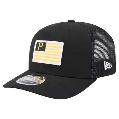MLB Pittsburgh Pirates Flag 9SEVENTY Stretch-Snap Hat
