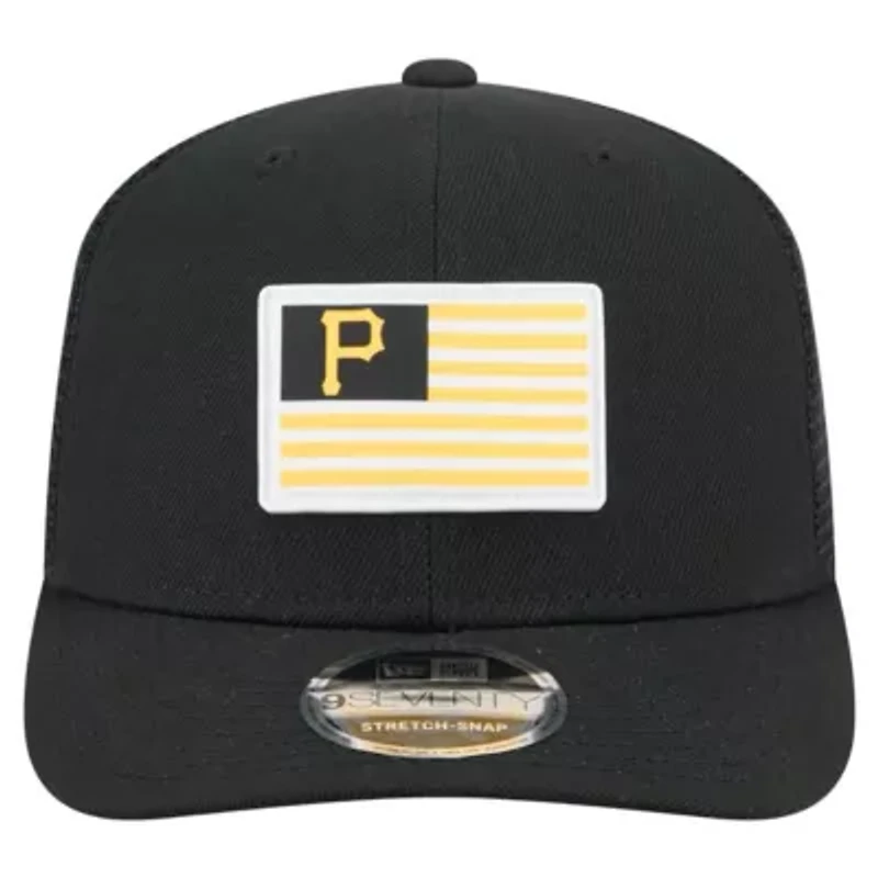 MLB Pittsburgh Pirates Flag 9SEVENTY Stretch-Snap Hat