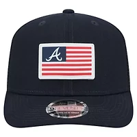 MLB Atlanta Braves Flag 9SEVENTY Stretch-Snap Hat
