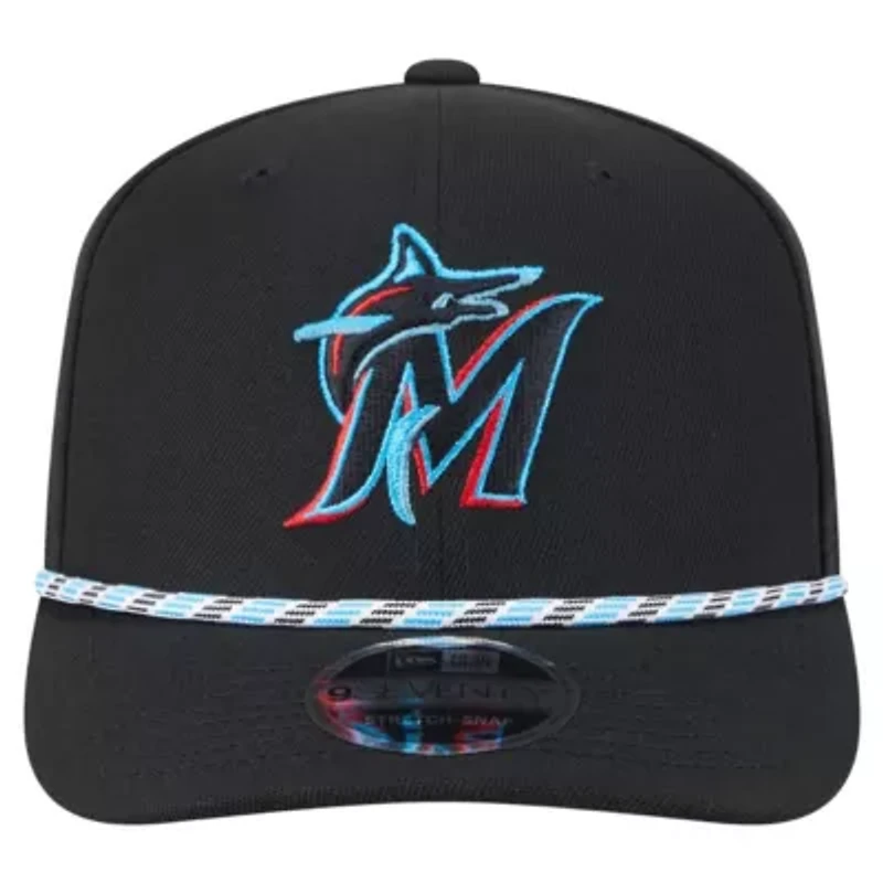 MLB Miami Marlins Multi-Rope 9SEVENTY Stretch-Snap Hat