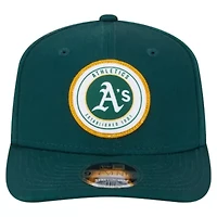 Oakland Athletics MLB Kelly Athletics Circle Patch 9SEVENTY Stretch-Snap Hat