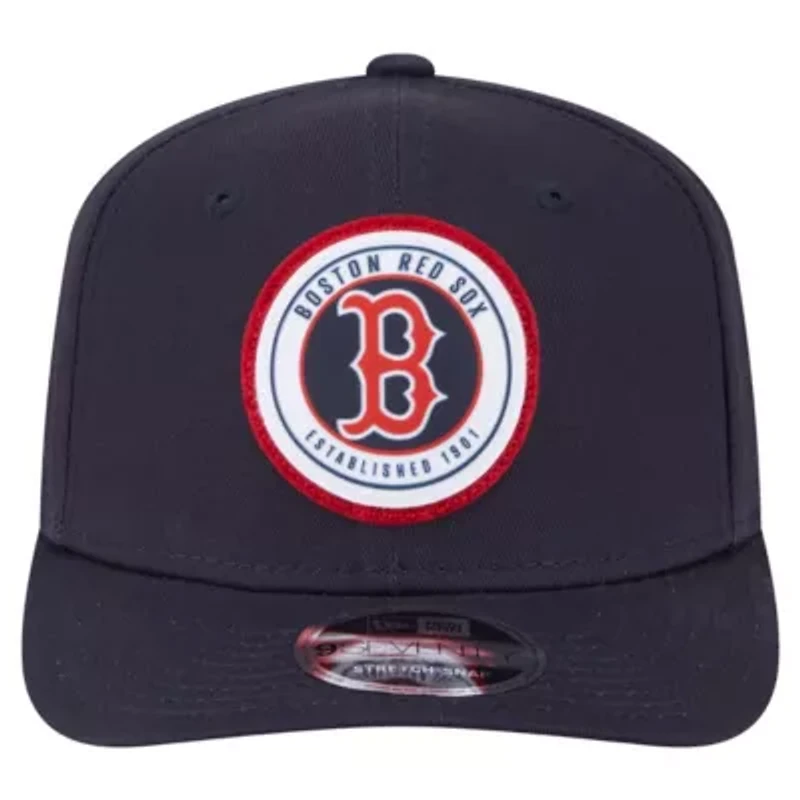 Boston Red Sox MLB Boston Sox Circle Patch 9SEVENTY Stretch-Snap Hat