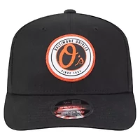 MLB Baltimore Orioles Circle Patch 9SEVENTY Stretch-Snap Hat