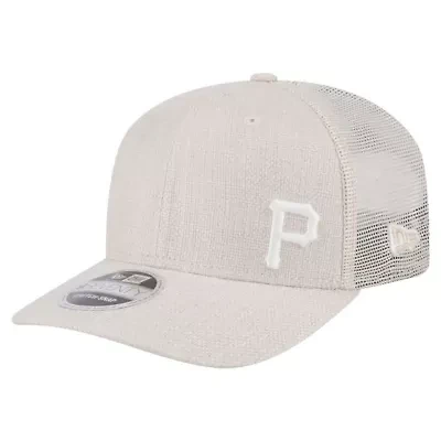 MLB Light Beige Pittsburgh Pirates Flawless 9SEVENTY Stretch-Snap Hat