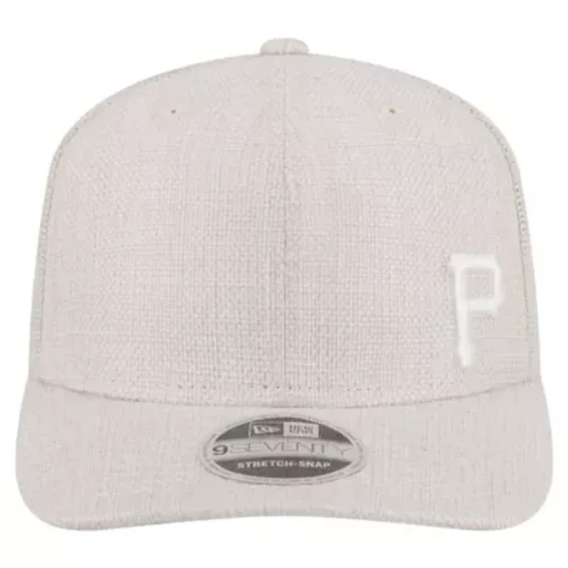 MLB Light Beige Pittsburgh Pirates Flawless 9SEVENTY Stretch-Snap Hat