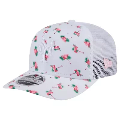 MLB New York Mets Flamingo Mesh Back 9SEVENTY Stretch-Snap Hat