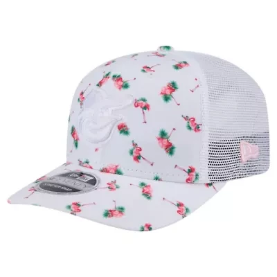 MLB Baltimore Orioles Flamingo Mesh Back 9SEVENTY Stretch-Snap Hat