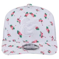 MLB Baltimore Orioles Flamingo Mesh Back 9SEVENTY Stretch-Snap Hat