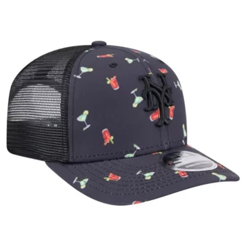 MLB New York Mets Adventure Drinks Pattern 9SEVENTY Stretch-Snap Hat
