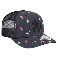 MLB New York Yankees Adventure Drinks Pattern 9SEVENTY Stretch-Snap Hat
