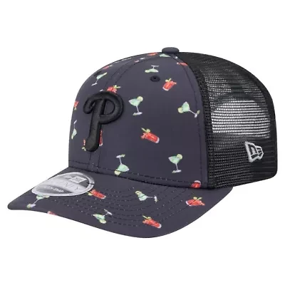 MLB Philadelphia Phillies Adventure Drinks Pattern 9SEVENTY Stretch-Snap Hat