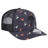 MLB Philadelphia Phillies Adventure Drinks Pattern 9SEVENTY Stretch-Snap Hat