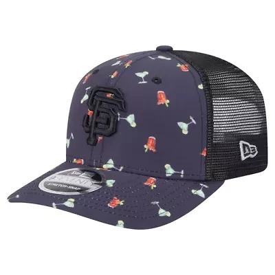 MLB San Francisco Giants Adventure Drinks Pattern 9SEVENTY Stretch-Snap Hat