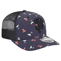 MLB San Francisco Giants Adventure Drinks Pattern 9SEVENTY Stretch-Snap Hat
