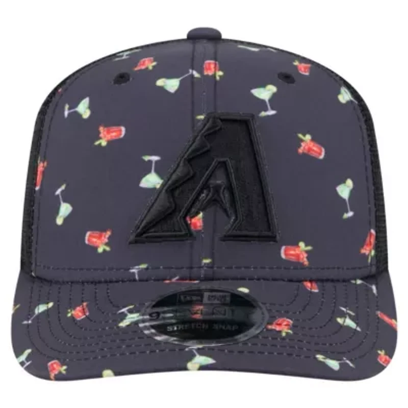 MLB Arizona Diamondbacks Adventure Drinks Pattern 9SEVENTY Stretch-Snap Hat